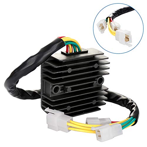 CCIYU 31600-MAA-000 Voltage Regulator Rectifier Fit for 1998 for Honda Shadow 1100 1998-2001 for Honda Shadow ACE 1100 1998-2000 for Honda Shadow Aero 1100 Voltage Regulator