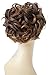 Produktbild PRETTYSHOP Dutt Haarteil Zopf Haarknoten Hepburn-Dutt Haargummi Hochsteckfrisuren Gewellt Braun Mix HK107