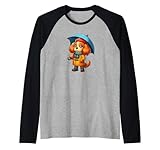 Impermeable divertido para perro Cocker Spaniel Inglés Camiseta Manga Raglan