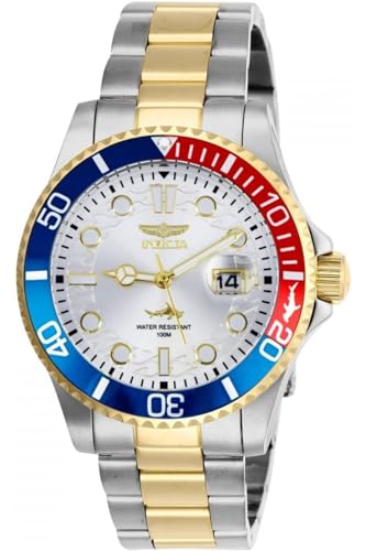 Invicta Silicone Pro Diver Analog Silver Dial Watch for Men - 44710, Multi-Color Band (B0CLHBP42C) Amazon Price History, Amazon Price Tracker