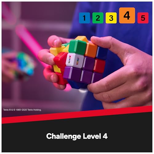 Image of Rubik's Cube Tetris Edition 3x3 Cube Shapeshifting Puzzle Game Brain Teaser