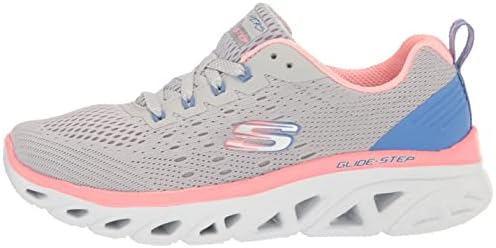 Skechers Sport Women's Women's Fresh Charm Sneaker, LGMT=Light Grey Multi, 7 | Image 7