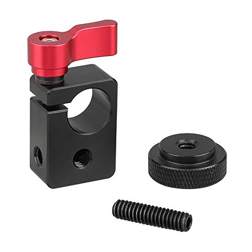 Image of CAMVATE 15mm Single Rod Clamp with 1 /4-20 Screw Mount for Monitor LED Light