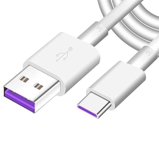 Câble USB C 5A [1 M] Câble USB de Type C Câble Chargeur rapide pour Samsung Galaxy S20 S8 S9 S10 S21 A50 A51 A40 A20e,Huawei P30/P20,Sony Xperia XZ/L1/2,Xiaomi,LG