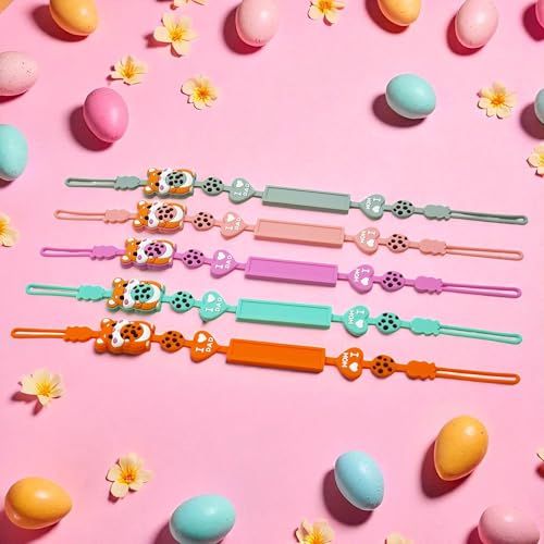 Image of Personalized Pacifier Clips with Name Custom Silicone Beaded Chain Pacifier Holder Stroller Gifts for Baby Boys Girls