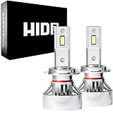 HID屋 H7 LED ヘッドライト 49600cd(カンデラ) 爆光 ホワイト 車検対応 12V 24V 2本1セット Mシリーズ プレミアム