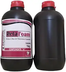 Espuma Expansiva de PU Retapol 2kg - Resina para Isolamento Térmico, Vedação e Expansão