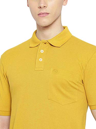 Image of CHKOKKO Men's Polo Cotton Regular Fit Half Sleeves T-Shirt with Pocket