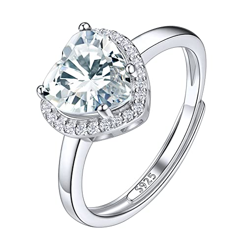 Suplight 925�X�^�[�����O�V���o�[ �a���΃����O ���E���h/�X�N�G�A/�e�B�A�h���b�v/�n�[�g�N���X�^�������O �E�F�f�B���O�W���G���[ ���f�B�[�X �K�[���Y, �L���[�r�b�N�W���R�j�A,