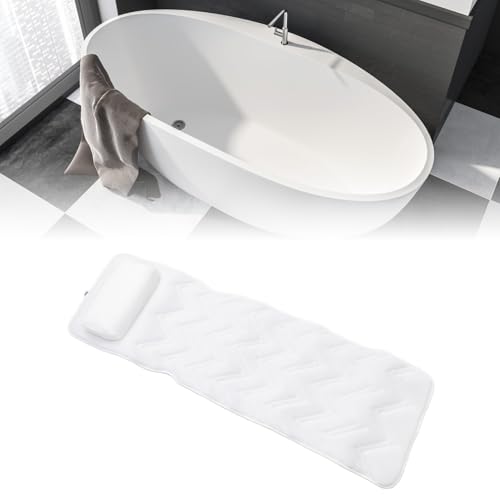 Oreiller de bain ergonomique grand format avec appui-tête 5D - 2