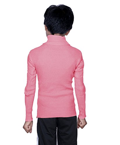 Image of IndiWeaves Boys Wollen Warm High Neck Full Sleeves T-Shirt /Inner /Skivvy for Winter (Pack of 2) Red /Pink 2-3 Years 10110-0106-IW-P2-20