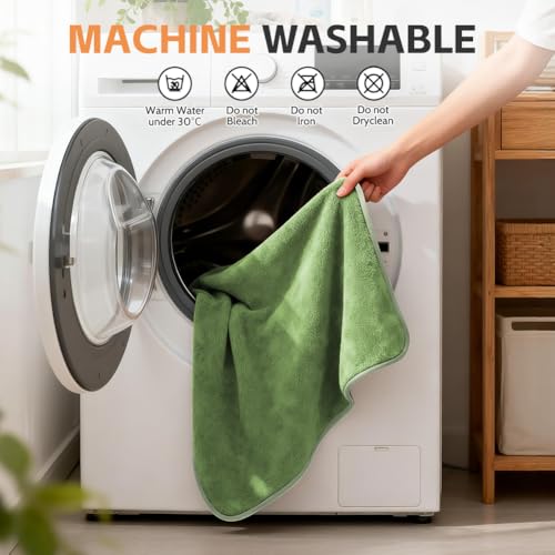 Image of Washable Pee Pads for Dogs, Extra Large Reusable Dog Pee Pad, Waterproof Pet Mat, Dog Playpen Mats for Puppy Training Whelping Playpen Pads, Green, 72x36 inch