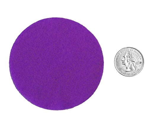 Image of Playfully Ever After Purple Craft Felt Circles (3 Inch - 30pc)