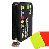 Bolsa de árbitro de fútbol - Soporte de kit de juego profesional, estuche deportivo ligero, bolsa de equipo impermeable, almacenamiento versátil para equipos | Solución confiable para contener