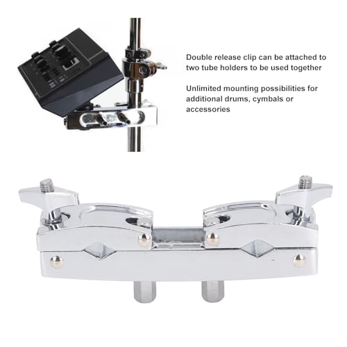 Multi clamp ajustable para batería y platillos miniatura 5