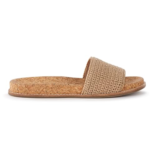 Image of The Sak Mendocino Slide Sandal in Crochet, Slip On Sandals