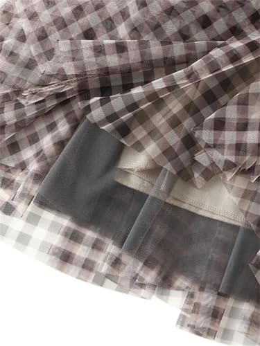 Women Poplin High Waist Midi Skirt Chic Elastic Waist A-Line Skirt for Office Lady and Casual Outfits2