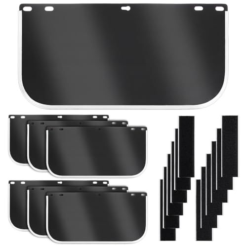 PH PandaHall 6pcs Lentille Rechange pour Écran Facial 39x19.8cm Visiere de Protection DIY Protective Visor Compatible avec Hobart 770580 pour Meulage Soudage...