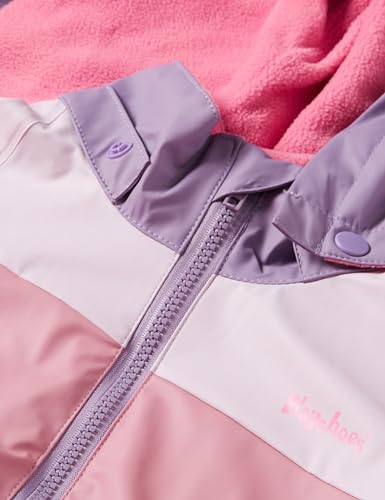 Regen-anzug mit Fleece-futter Unisex-Child Warm Waterproof Mud Suit Rainwear (1-Pack)2