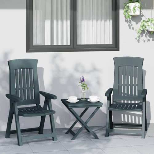 Chaises inclinables de jardin légères pour solutionner le manque d'espace