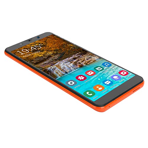 Ashata Smartphone Dual Cards Dual Standby Mobile Phone,Note30 Plus 5.72Inch Hd Full Screen Cell Phone,512Mb+4Gb,Support Face Recognition,Wifibtfmgps (Orange) #TOP5