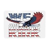 KWQDOZF Wir sind alle Charlie Kirk Metallschilder, 