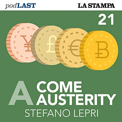 Diseño de la portada del título Valore (A come Austerity 21)