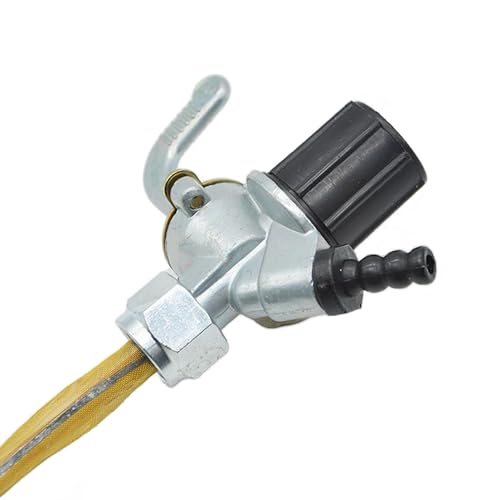 Benzinhahn für Simson Benzinhahn, Benzinhahn für Simson S51, Kraftstoffhahn mit Messingsieb und Wassersack für Simson S/SR50/60/80 S51 50 MZ ETZ125/150