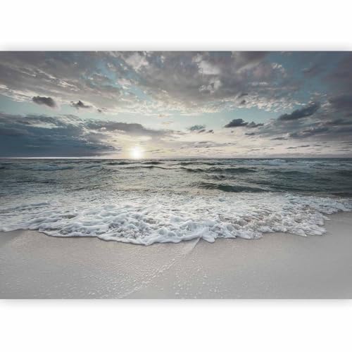 murando Papier peint intissé Mer et Plage 350x256 cm Décoration Murale XXL Poster Tableaux Muraux Tapisserie Photo Trompe l'oeil Paysage Nature Lac Ciel...