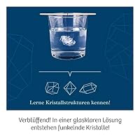 KOSMOS 643522 Kristalle züchten. Lass faszinierende Kristalle wachsen. Komplett-Set, nachtleuchtende, glitzernde Kristalle, Blitzkristalle, Druse, Schatztruhe, Deko, Experimentierkasten – Ansicht 5