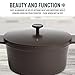 Goodful All-In-One Pot, Multilayer Nonstick, High Performance Cast Dutch Oven With Matching Lid, Roasting Rack And Turner, Made Without PFOA, Dishwasher Safe Cookware, 4.7-Quart, Graphite