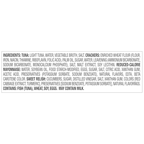 Image of StarKist Lunch-To-Go Chunk Light Mix Your Own Tuna Salad, 4.5oz, 1-Pack | 19g Protein Per Serving, Ready to Eat, No Draining, 260 Calories Per Serving, Perfect for Meals and Snacks