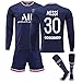 Produktbild Fußball Trikot Herren,Paris Trikot PSG Trikot Sport Training für Erwachsene Kinder Geschenk Football Jersey Children, Boys Gym Fitness, Outdoor Sports