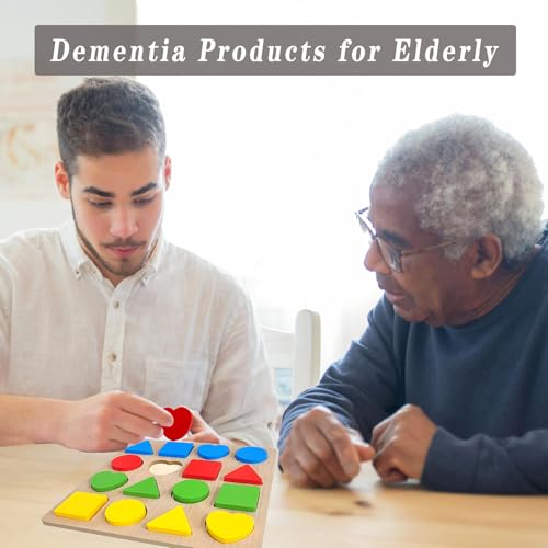 TieGokii 2nd Generation - Dementia Activities for Seniors,Wooden Alzheimers Products for Elderly,Keep Cognitive and Busy Puzzles Gifts & Games - Image 3