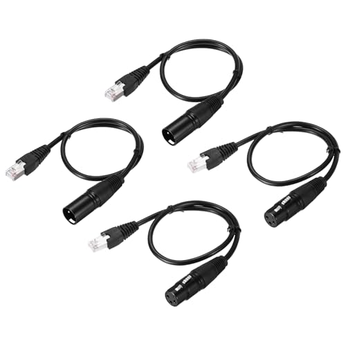 Câble adaptateur DMX512 XLR pour console d'éclairage de studio scène et tube lumineux