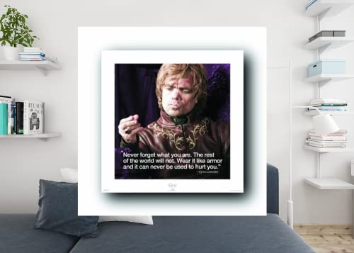 Game of Thrones Tyrion Lannister iQuote 16x16 Poster PAR45701 Art Poster Print, 16x16
