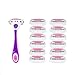 Personna Women's 5 Blade Razor System - Women's Shaving Razors - Razor Handle with 12 Replacement Cartridges