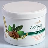 Mascarilla regeneradora y nutritiva para el cabello con argán y aceite de oliva. Efecto inmediato
