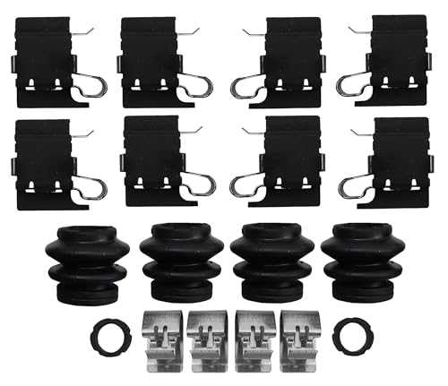 Kit de quincaillerie pour frein à disque Beck Arnley 0842212 anti-vibration et anti-bruit