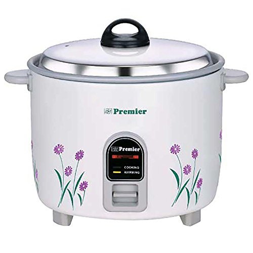 Premier Electric Rice Cooker 18E 1.8Ltr- (L x B x H) 22 x 27.5 x 22.5, coloured)