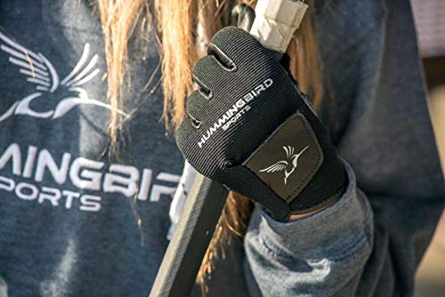 image for Hummingbird Sports Girls Genuine Leather Lacrosse, Pickleball and Fiel