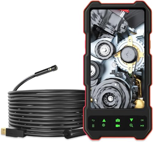 Tuyau pour voiture endoscope portable écran IPS 4,5 pouces 7,9mm