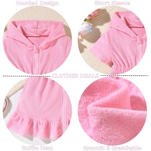 Toddler Girls Swim Cover Up4