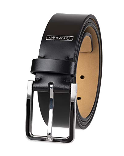 Calvin Klein Cinto masculino, Preto escuro