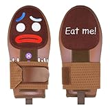 RVRAYS Baseball Sliding Mitt - Sliding Mitt for Youth - Drippy Drip Accessory Brown Gingerbread Man