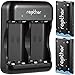 Rapthor Batería recargable xbox+cable usb-c,cargador con 2 baterías recargables de 2500 mAH para Xbox,carga rápida,Recargable Battery Pack Accesorios para Xbox One/ Xbox One S/Elite