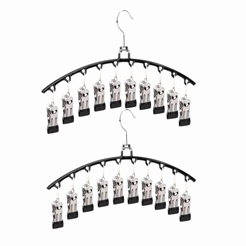 Perchas Madera Blanca Pinza Marca Peuirre