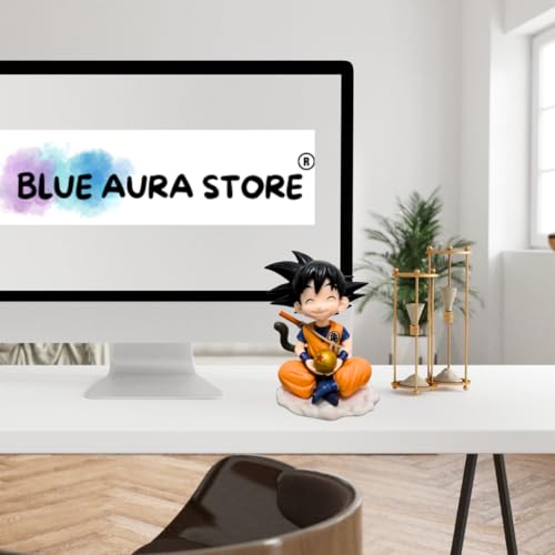 Image of Blue Aura Anime Action Figure Cute Mini Size Height - 12cm Anime Figures | Go-k Cloud Mini Figure