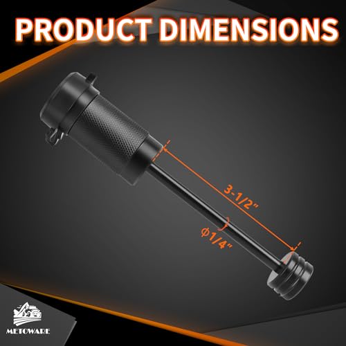 Metoware 40891 Trailer Tongue Coupler Lock 1/4 Inch Dia thumb #1