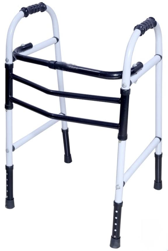 BMEDN Heavy Foldable Height Adjustable Walker Steel MULTI Color (Made in India) (B0CJVQM72G) Amazon Price History, Amazon Price Tracker